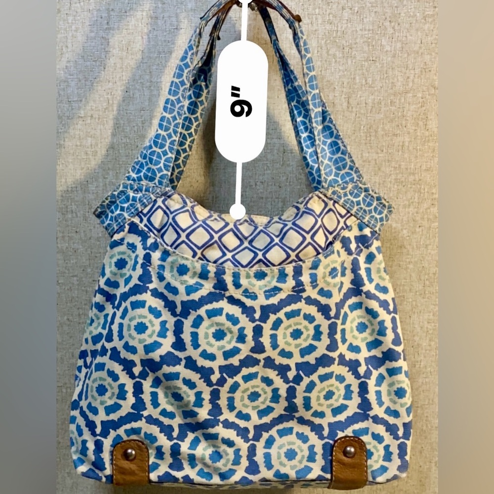 Fossil Original Hand Material: Canvas,Genuine Lea… - image 3